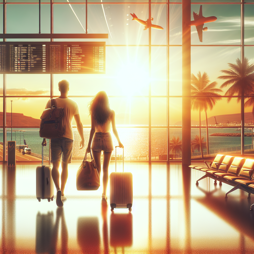 Havalimanı terminalinde valizleriyle yürüyen yolcular