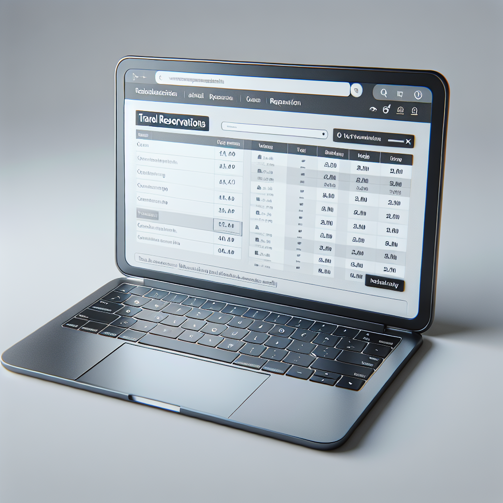 Seyahat rezervasyon ekranında farklı günlerde değişen fiyatlar