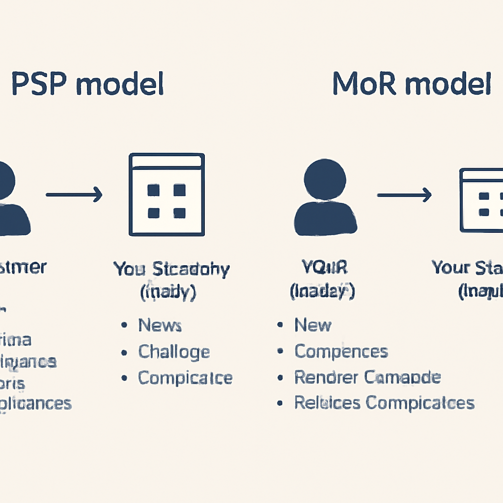 When to Choose MoR Over a PSP: A Practical Guide for SaaS and Digital Products